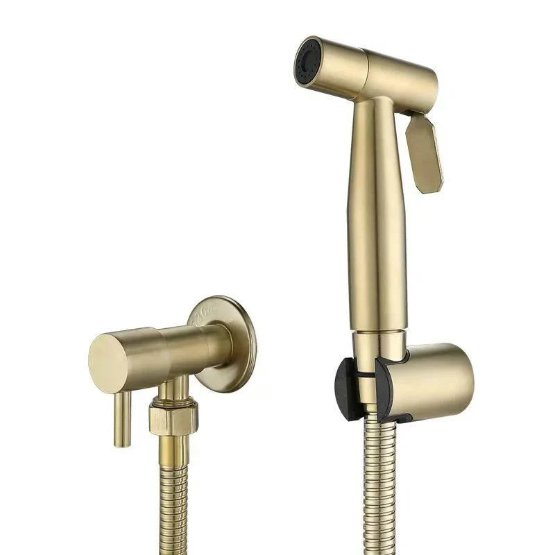( Gold ) Premium Quality-Stainless Steel 304 Muslim Shower Set