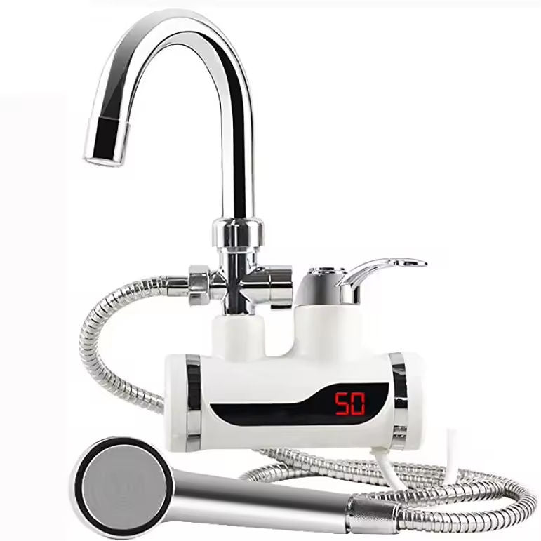 Electric Water Heater Tap Instant Hot Water faucets with Hand Shower
