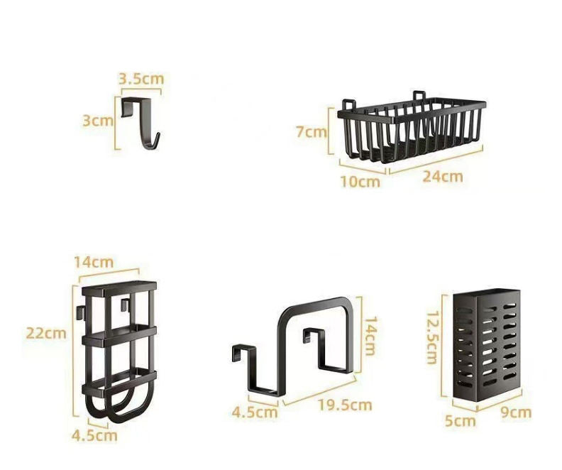 Household Modern Double Tier Stainless Steel Over-the-Sink Dish Drying Rack with Cover Multifunction Kitchen Stand