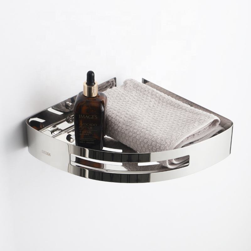 Hot Popular Bathroom Corner Shelves Wall Mounted Stainless Steel