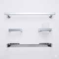 Bathroom accessories set stainless steel/ non-magnet 4 piece